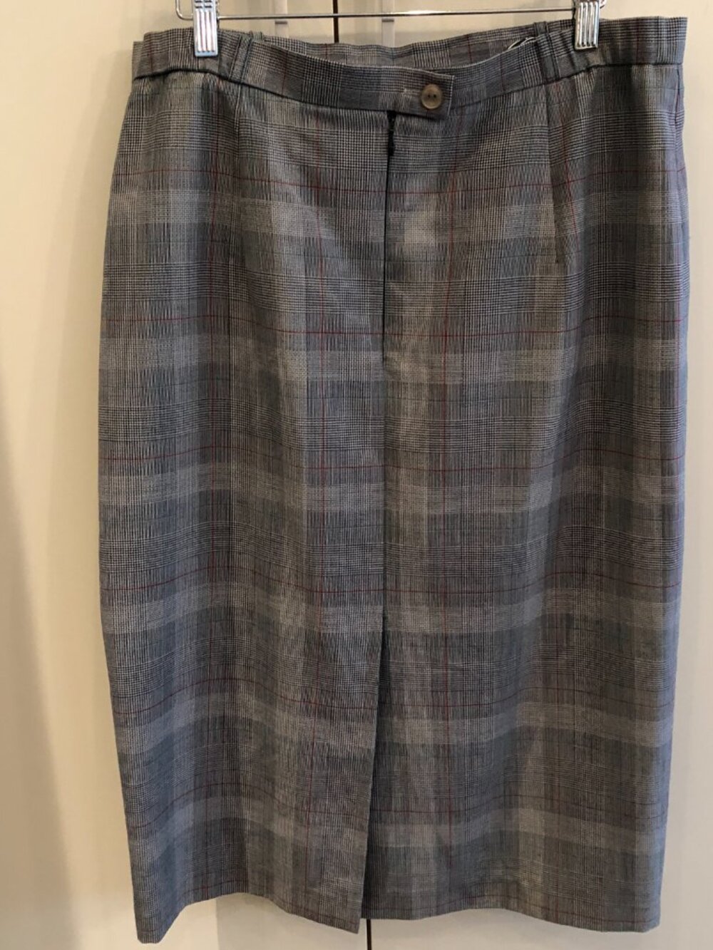 Vintage 80s designer Givenchy En Plus pencil skirt Germany-Sz. 12 - Picture 4 of 12